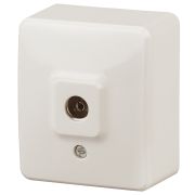 ЭРА Эксперт Розетка TV одиночная ОУ сл.кость IP20 11-3201-02