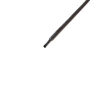 Трубка термоусаживаемая ТУТ нг 2,5/1,25мм, черная, 1м REXANT