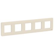 Schneider Electric Unica Studio Беж Рамка 5-ная