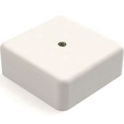 GE41215-01 Расп. кор. для о/п 75х75х28мм IP40 белая (80шт)