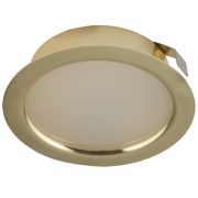 Мебельный светодиодный светильник СК-50-4М-4К 220V золото Светкомплект