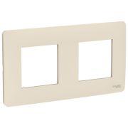 Schneider Electric Unica Studio Беж Рамка 2-ная