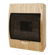 Щит распределительный навесной ЩРН-П- 6 светлое дерево IP41 EKF PROxima pb40-n-6-light