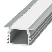 SWG RC-2212 Алюминиевый профиль встраиваемый глубокий с бортиками 2м (Комплект)