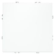 Проходной переключатель встраиваемый VOLTUM S70 одноклавишный 10А, (белый матовый)