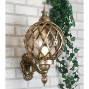 Светильник уличный настенный Sirius U черное золото