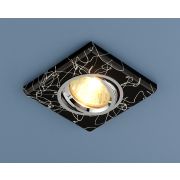 2080 MR16 BK/SL черный/серебро светильник точечный ЭС (снят)