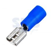 КЛЕММА ПЛОСКАЯ изолированная гнездо- 5. 6мм 1. 5-2. 5мм² (РПи-м 2. 5-(4. 8)/РПИм 2-5) REXANT 08-0432