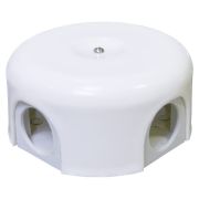 Распределительная коробка d 90mm белый Lindas 33510