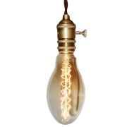 Лампа Эдисона Alhambra Golden E27 40W 160мм*75мм (E75/20F5G/40W)