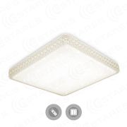 PLUTON 60W S-550-SHINY-220V-IP44 Управляемый светодиодный светильник ( 25m2 ) У0000001826