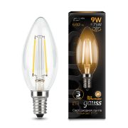 Лампа Gauss LED Filament Свеча E14 9W 680lm 2700К 103801109