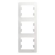 SE Glossa Белый Рамка 3-я, вертикальная GSL000107