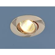 8004 MR16 PS/N Светильник точечный поворотный перламутр серебро/никель ЭС