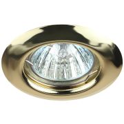 ЭРА ST3 GD Светильник штампованный MR16,12V/220V, 50W золото C0043802