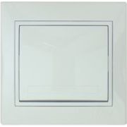 LEZARD С/П Выключатель 1-кл белый 701-0202-100