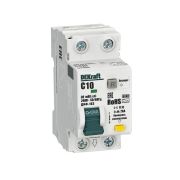 Dekraft Дифференциальный автомат (АВДТ) 1Р+N 10А 30мА тип AC х-ка С ДИФ-103 6кА