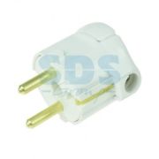 PROconnect Вилка Евро угловая с кольцом с з/к 16А 11-8504