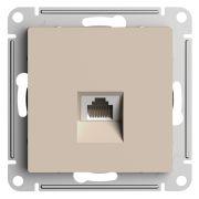 Systeme Electric AtlasDesign Песочный Розетка компьютерная RJ45, кат. 5Е, механизм