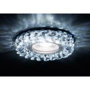 S257 BK хром/тонированный хрусталь/MR16+3W(LED WHITE (снят)