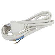 ЭРА BR1(W) Шнур для бра 2х0,75мм2 1,8м без выкл белый (снят)