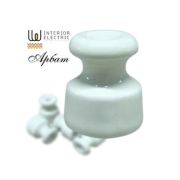 Изолятор керамический белый Арбат