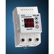 Digitop VА-40 Реле напряжения с контролем тока на дин рейку 46-033(снят)