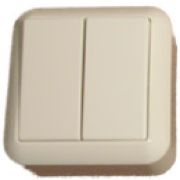 Elso Cont Беж Выключатель 2-х клавишный 391500