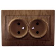 LEZARD С/П сосна розетка 2-ая б/з 701-0801-128