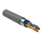 ITK Кабель FTP 4*24 CAT5E AWG Медный PVC серый (305м)