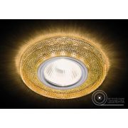 S290 BK хром/агат/MR16+3W(LED WHITE)