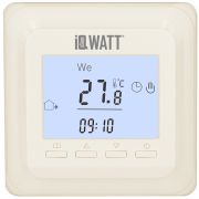 IQ THERMOSTAT P (Ivory) Терморегулятор электронный программируемый слон.кость