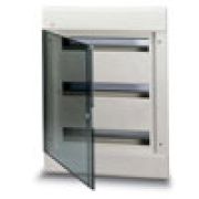 1SL2067 EUROPA Бокс ABB в нишу 54М (410*545*100) белый прозрачная дверь