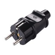 MAKEL Евровилка черная прямая 10052