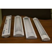 Светильник TL 3017N T8 2*36W горбатый с решеткой