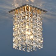 207 E14 золото/прозрачный (GD/CLEAR) Strotskis светильник точечный ЭС (снят)