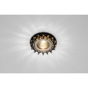 Max Light CRYSTAL LED 3 BLACK  светильник диодный декоративный, MR16, черный (отверстия 60мм)