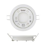 GX53-H2 WHITE 10 PROM Светильник ультратонкий встраиваемый TM Uniel