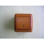 ALSU Выключатель 1-кл О/П сосна 504-0800-200