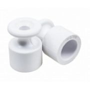 Bironi Изолятор пластиковый белый B1-551-21-100