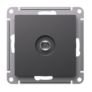 Systeme Electric AtlasDesign Базальт Розетка TV коннектор, механизм