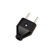 Rexant Вилка б/з черная прямая 10A 11-8947