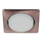 KL71 SС Светильник под лампу Gx53 квадр.,220V, 13W, медь Б0017637***