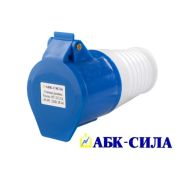 Розетка НТ TYP-223  32А/220В/2р+Е IP44