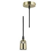 DLC-T-S31/E27 TS/1M/BL BRONZE патрон декоративный серия «Techno» с проводом с креплением, бронза