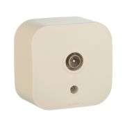 Legrand Quteo Слоновая кость Розетка TV