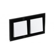 Systeme Electric AtlasDesign Nature Стекло черный Рамка 2-ая