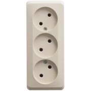 Этюд Крем Розетка 3-ая б/з без шторок наружная PA16-009K
