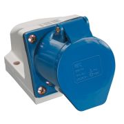 IEK Розетка 113 стационарная 2Р+РЕ 16А 220В IP44 PSR11-016-3