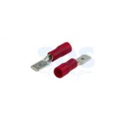 КЛЕММА ПЛОСКАЯ изолированная штекер - 4.8мм 0. 5-1. 5мм² (РПи-п1.5-(4. 8)/РПИп1, 25-5) крас 08-0312